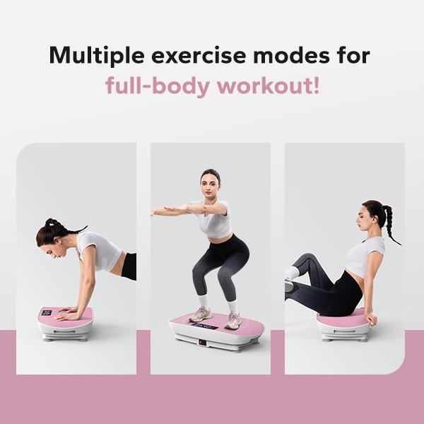 Vibration Plate Exercise Machine Max User Weight 181KGS